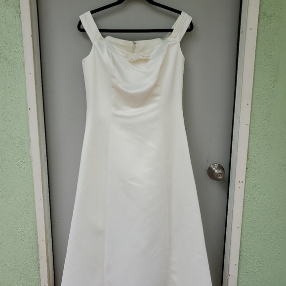 Jessica McClintock Dresses & Skirts - Jessica McClintock Bridal Retro Rockabilly 50's style wedding dress light ivory